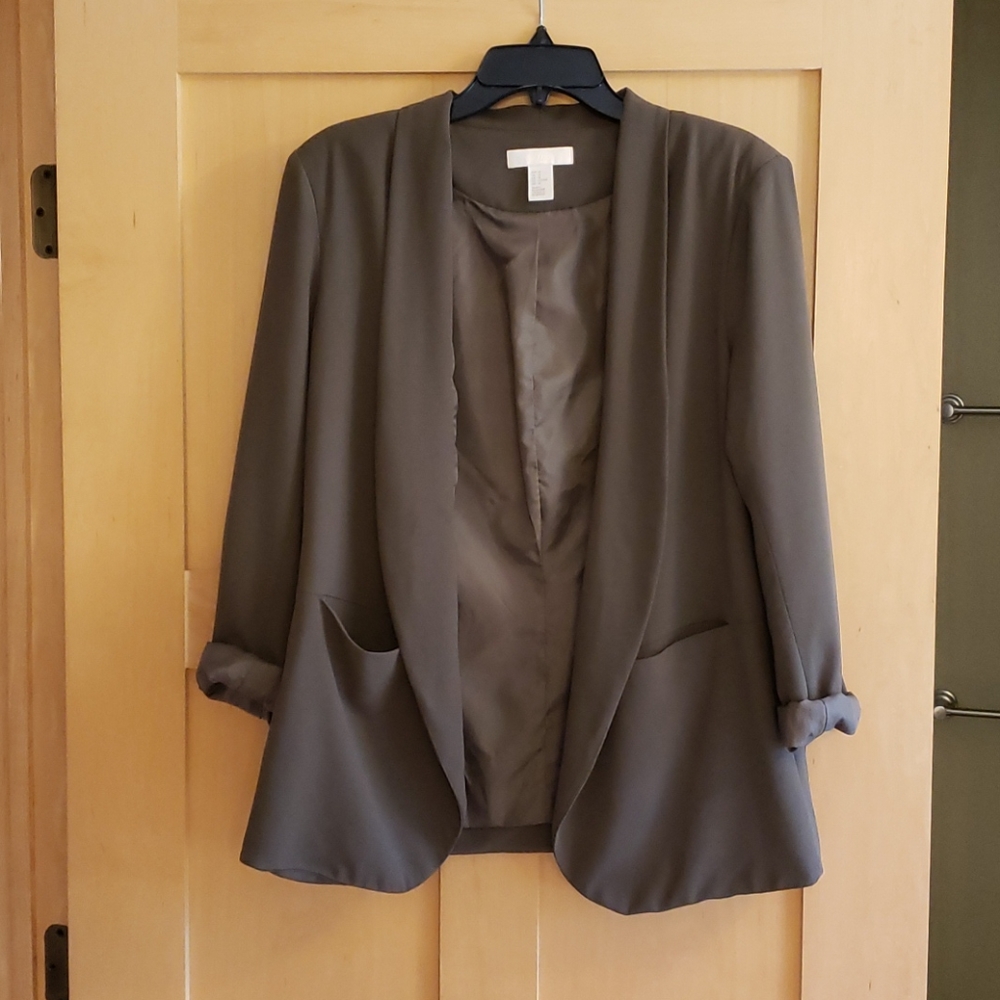 Olive green blazer